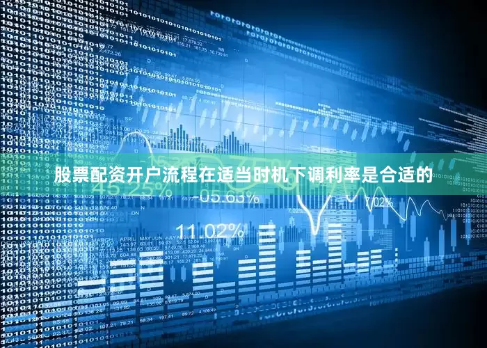 股票配资开户流程在适当时机下调利率是合适的